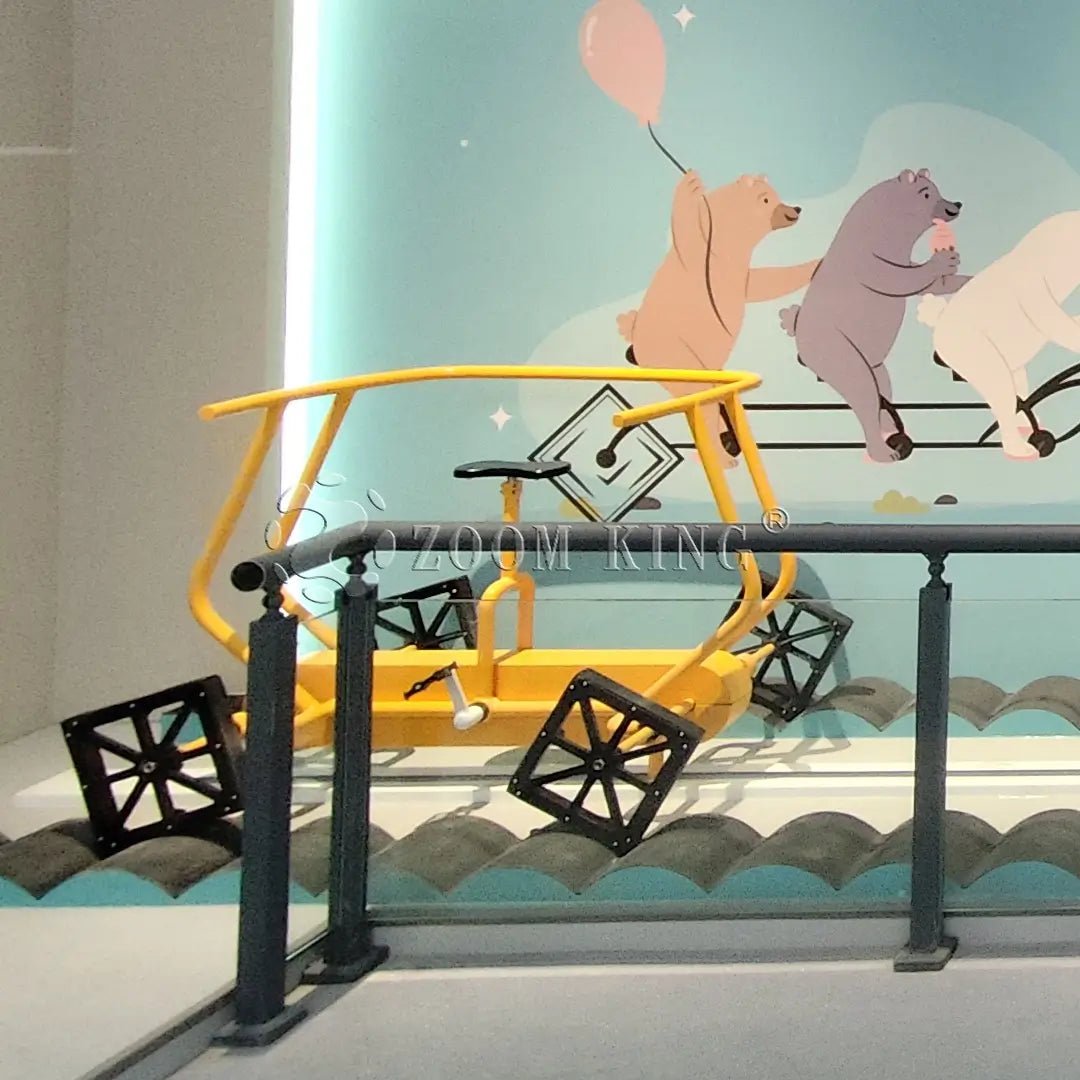 Square Wheeled Bicycle – Custom Interactive Science Exhibits for Sale - SCIENCE EXHIBITS - Zigong Zhongqing Tech