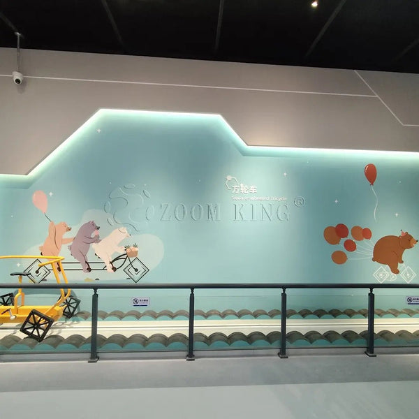 Square Wheeled Bicycle – Custom Interactive Science Exhibits for Sale - SCIENCE EXHIBITS - Zigong Zhongqing Tech