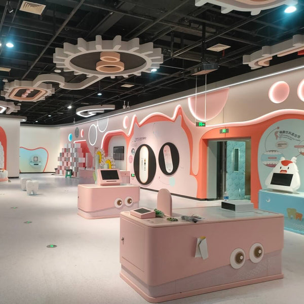 Themed interactive exhibition zone designed for science museums and science centers