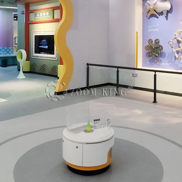 Zoomking Energy Pinball exhibit installation view in a science center